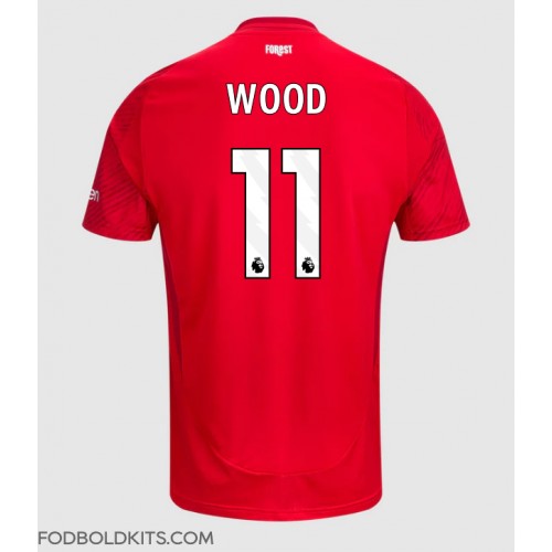 Nottingham Forest Chris Wood #11 Hjemmebanetrøje 2024-25 Kortærmet